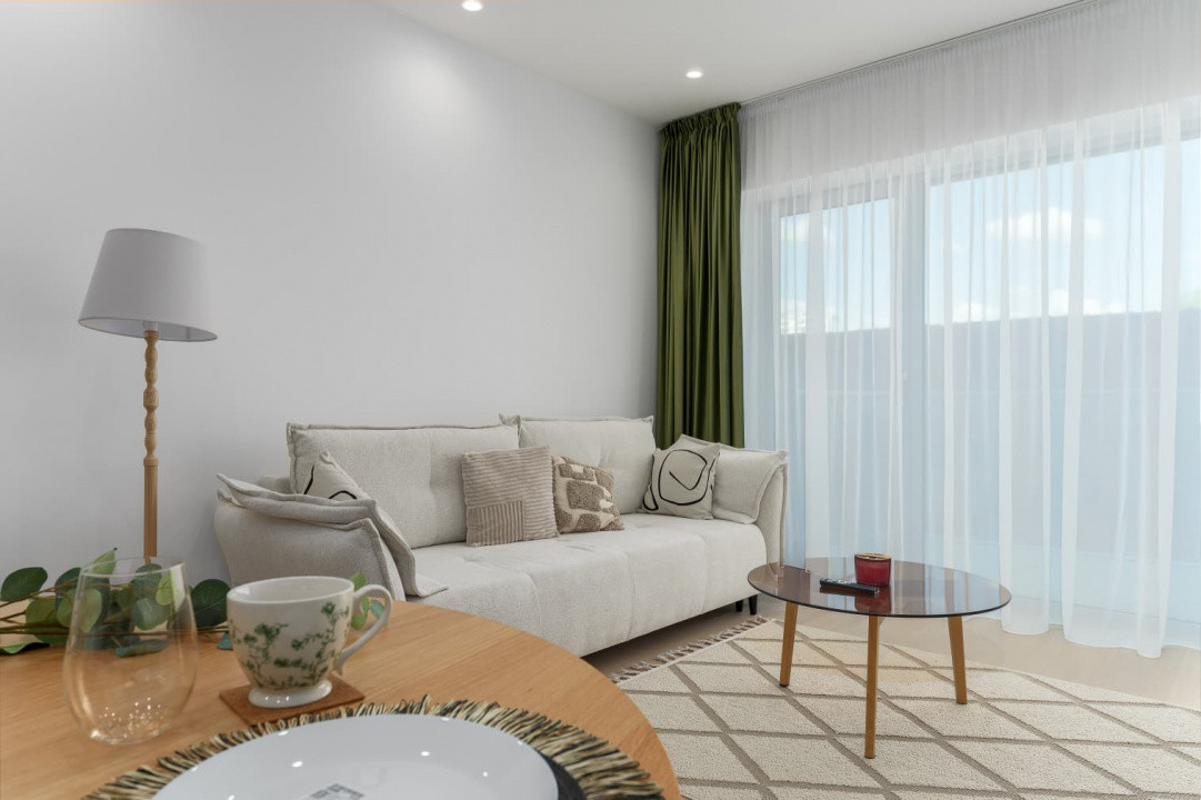 Apartament 2 camere | Loc de parcare | Mobilat premium | Aviatiei Towers