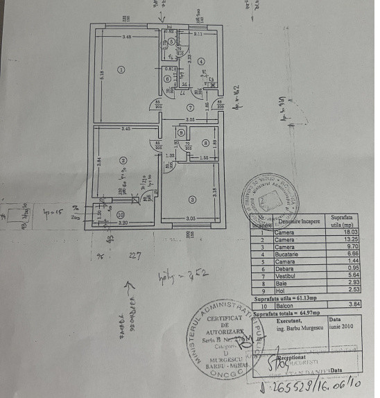 Apartament unic 6 camere | 2 apartamente de 3 camere conectate| 1 Decembrie 1918