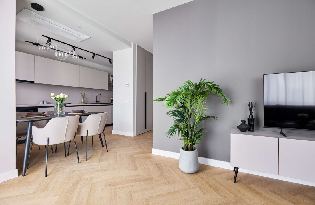 Apartament 2 camere | 49,4 Mp | Etaj 4 | de închiriat | AFI Home North 