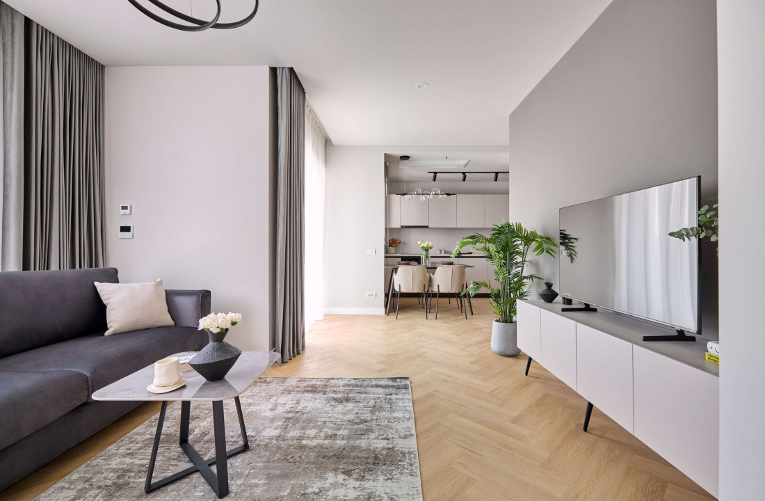 Apartament 2 camere | 49,4 Mp | Etaj 4 | de închiriat | AFI Home North 