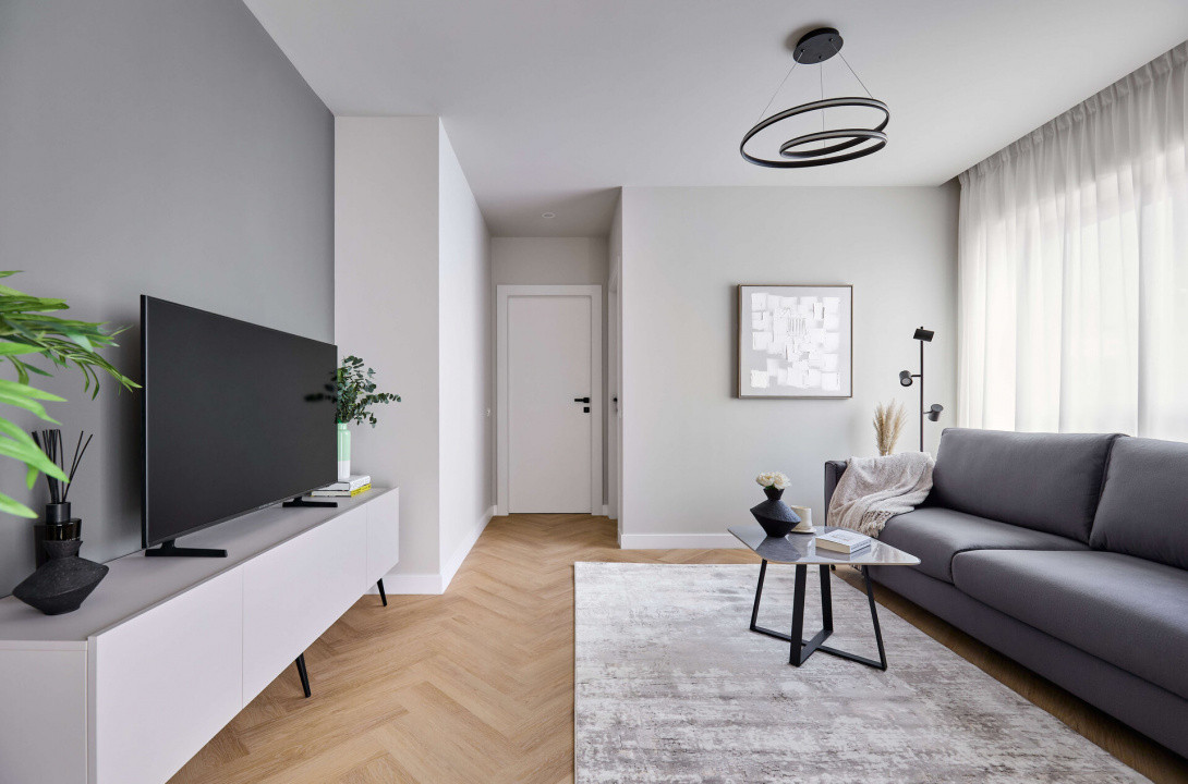 Apartament 2 camere | 49,4 Mp | Etaj 4 | de închiriat | AFI Home North 