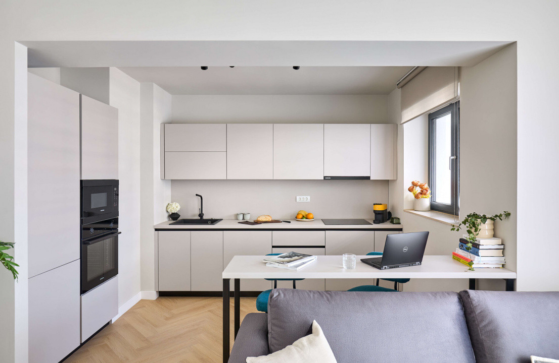 Apartament 2 camere | 55 mp | Etaj 2 | de închiriat | AFI Home North 